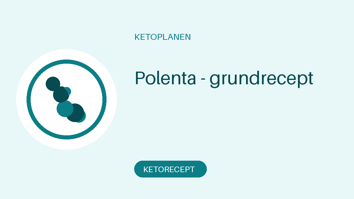 Polenta - grundrecept