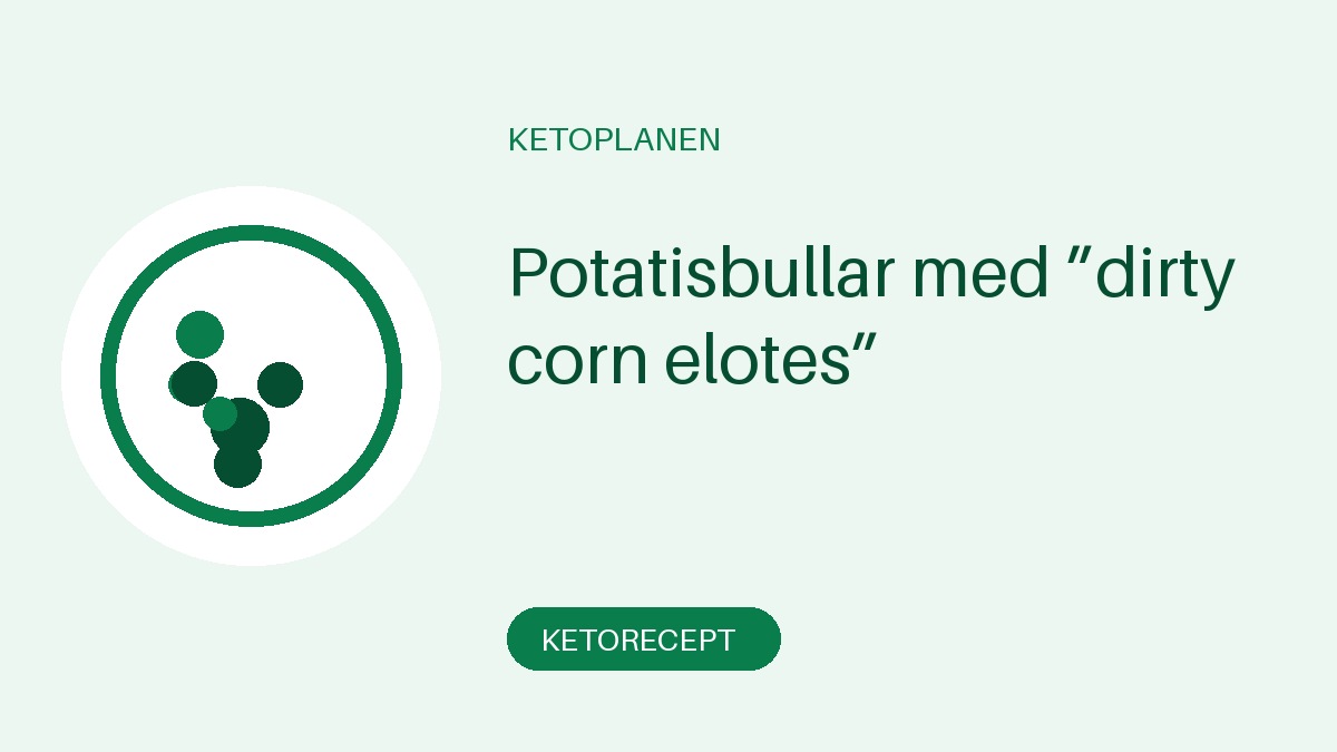 Potatisbullar med ”dirty corn elotes”
