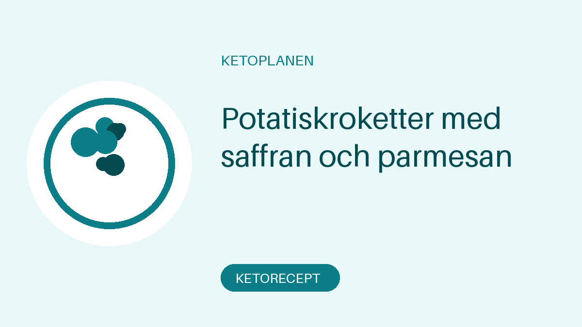 Potatiskroketter med saffran och parmesan