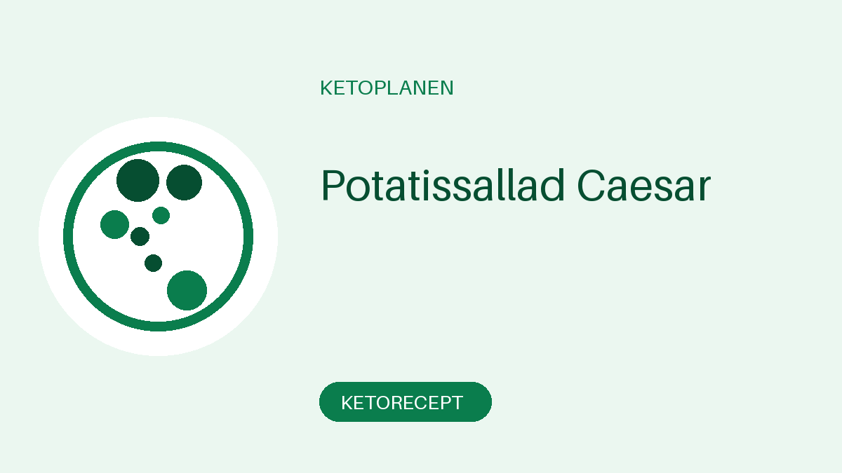 Potatissallad Caesar