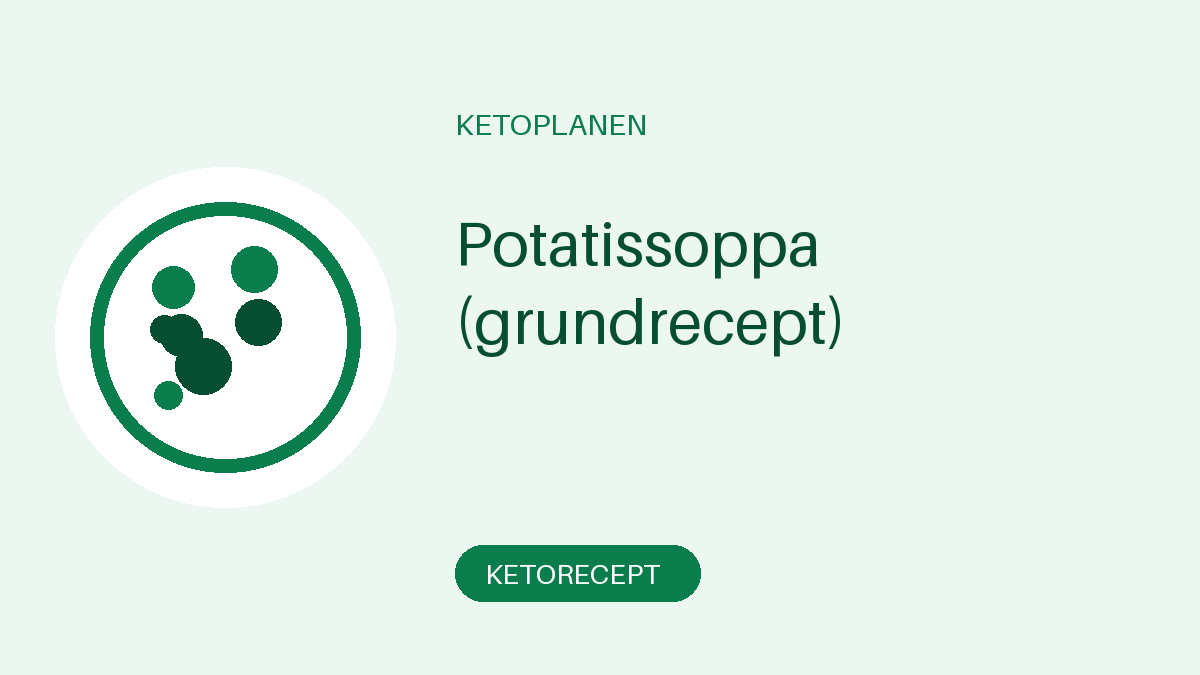 Potatissoppa (grundrecept)