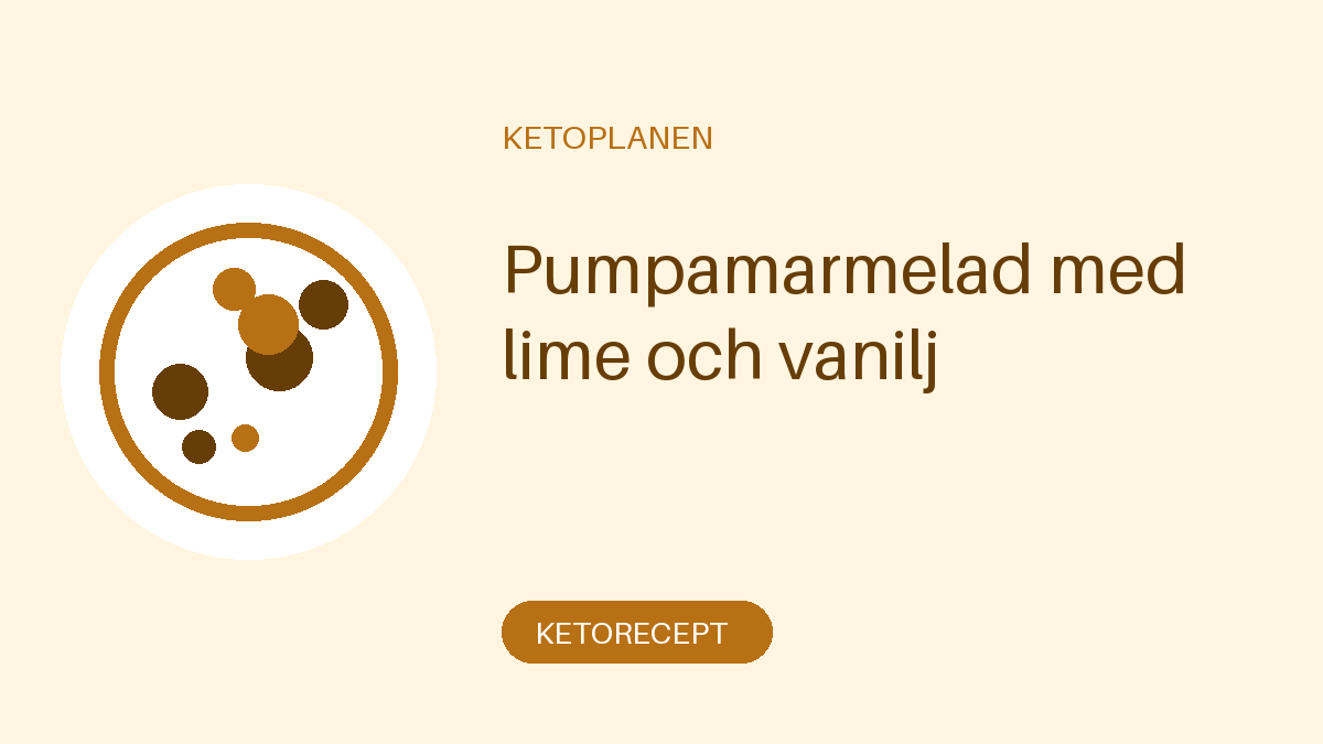 Pumpamarmelad med lime och vanilj