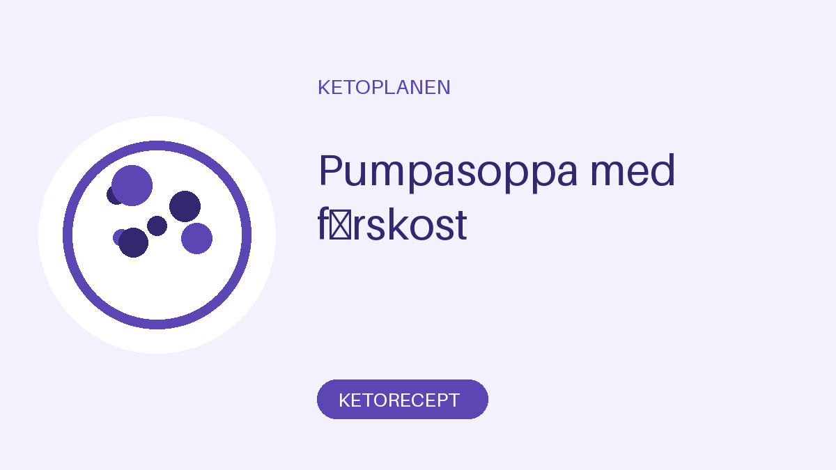 Pumpasoppa med färskost
