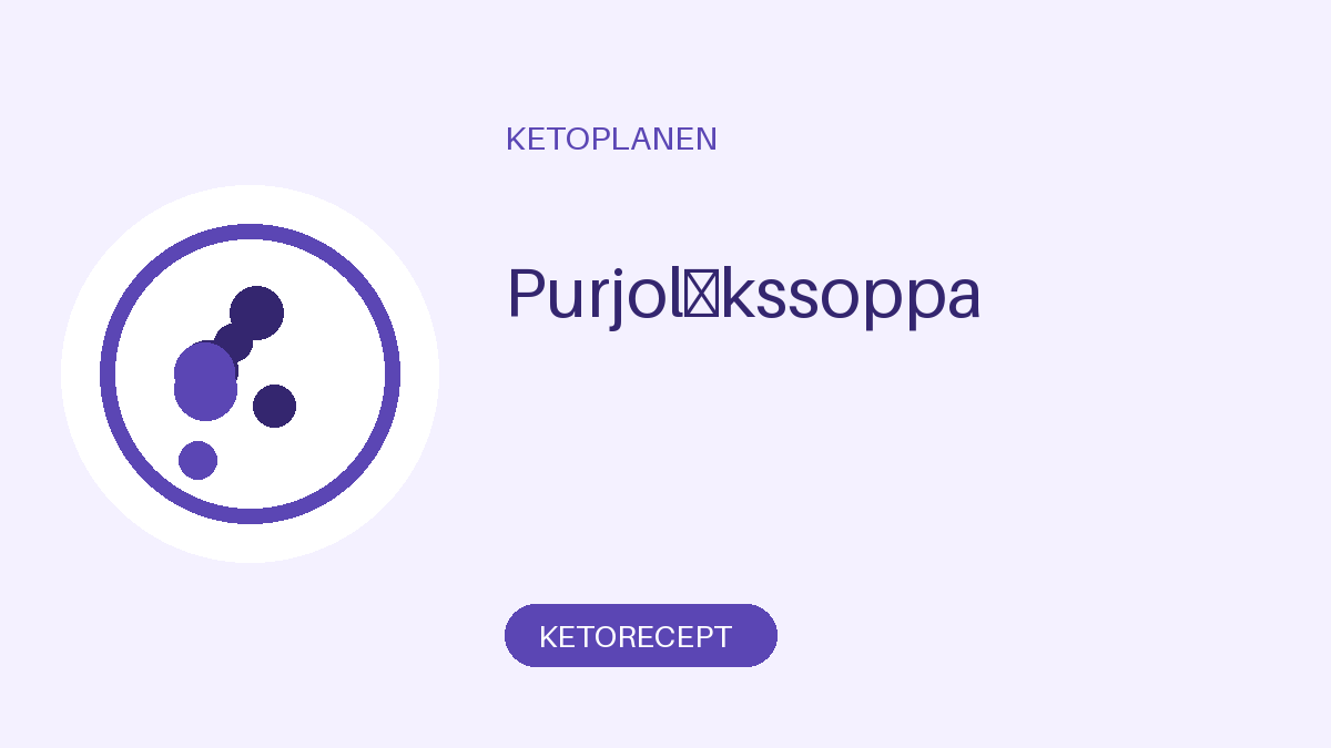 Purjolökssoppa