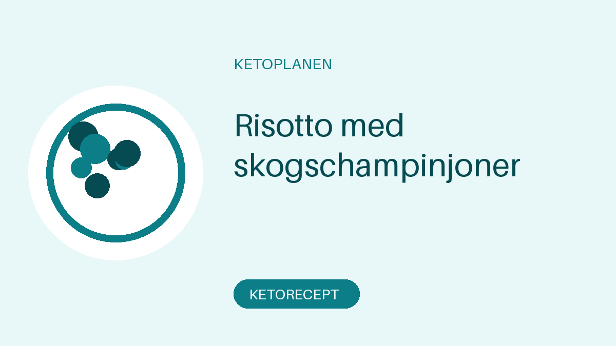Risotto med skogschampinjoner