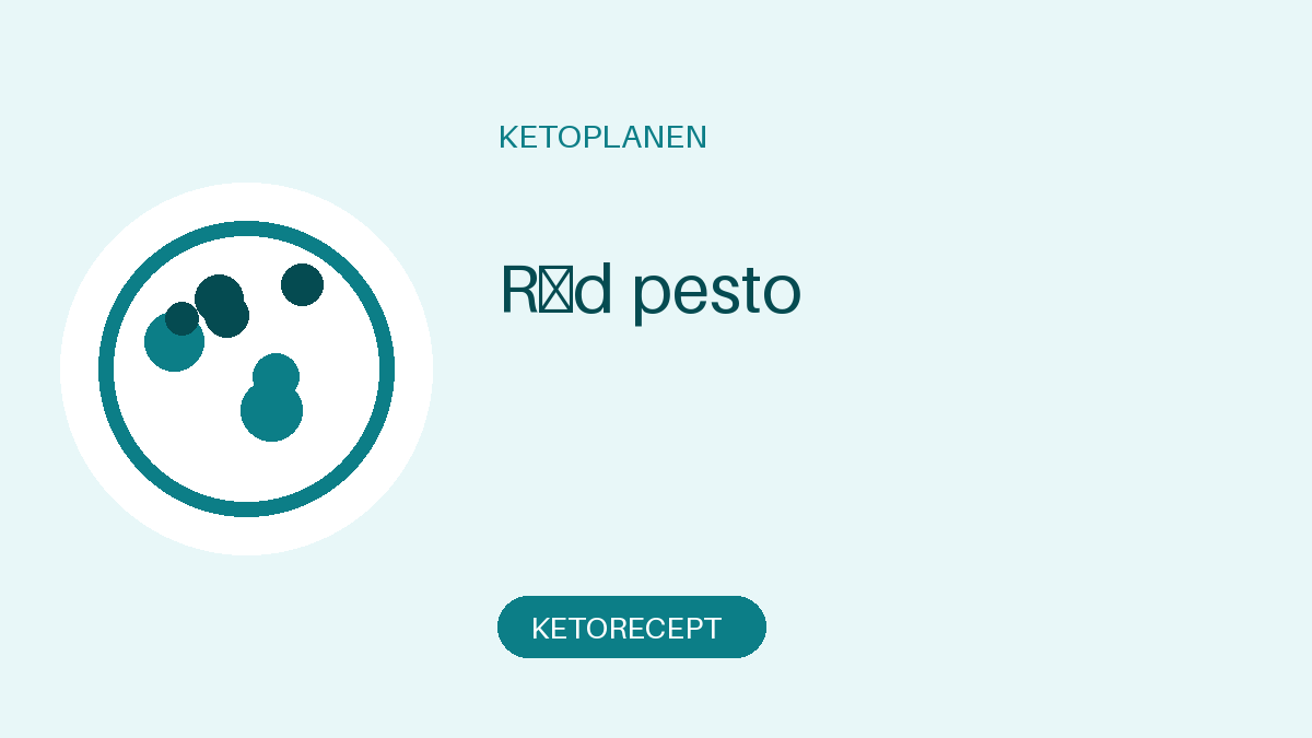 Röd pesto