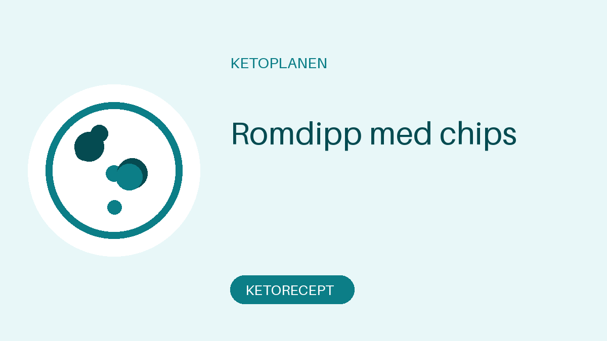 Romdipp med chips