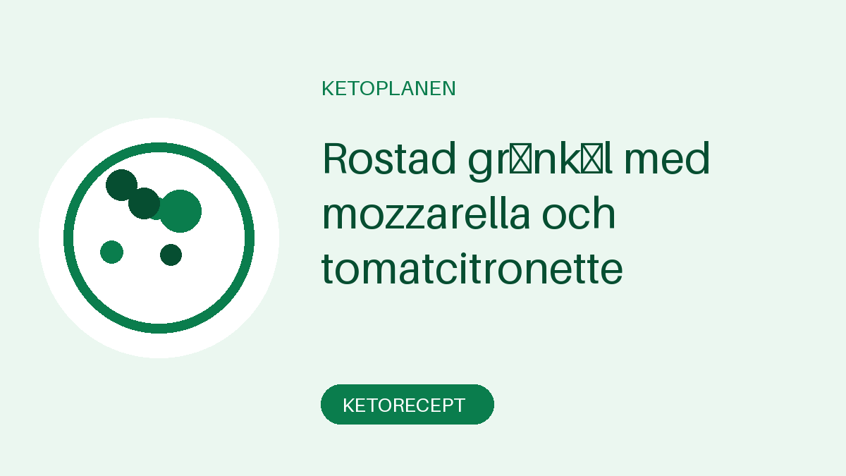 Rostad grönkål med mozzarella och tomatcitronette