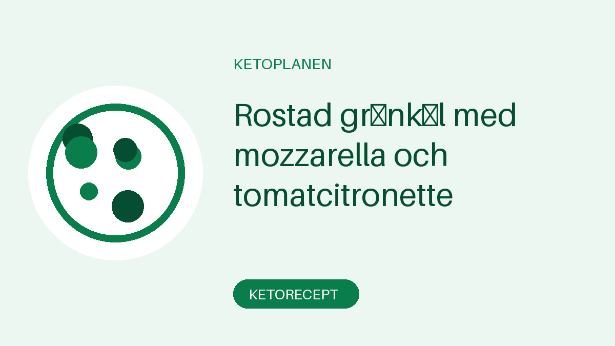 Rostad grönkål med mozzarella och tomatcitronette