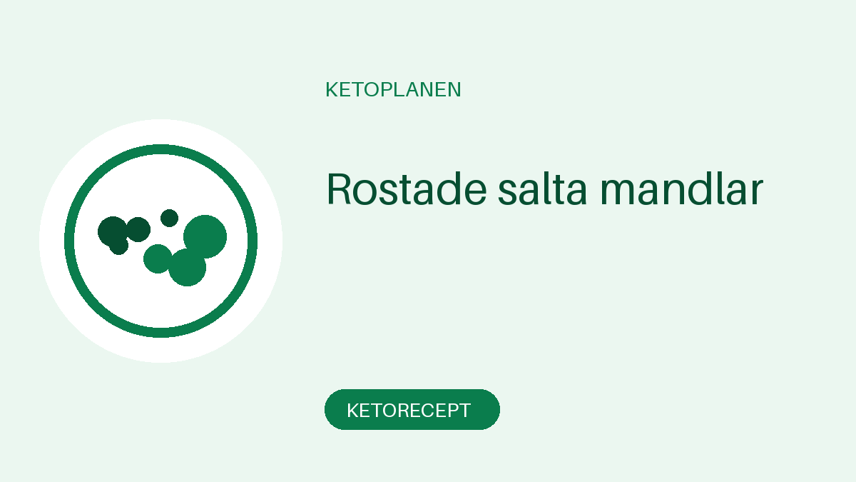 Rostade salta mandlar