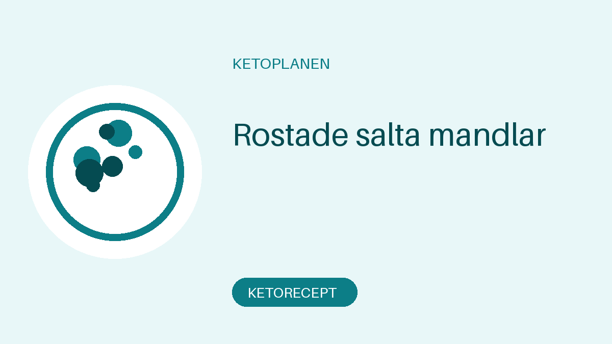 Rostade salta mandlar