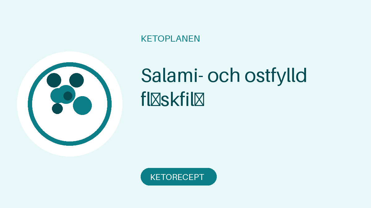 Salami- och ostfylld fläskfilé