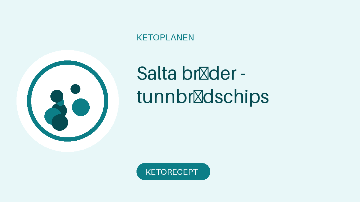 Salta bräder - tunnbrödschips