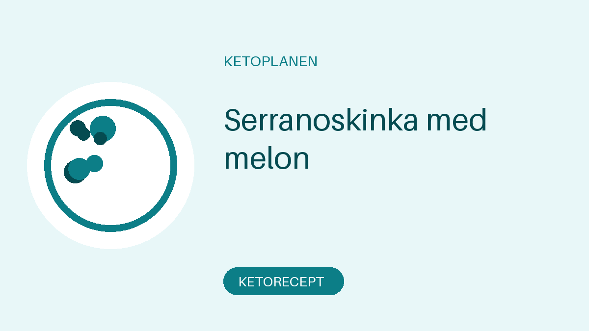 Serranoskinka med melon