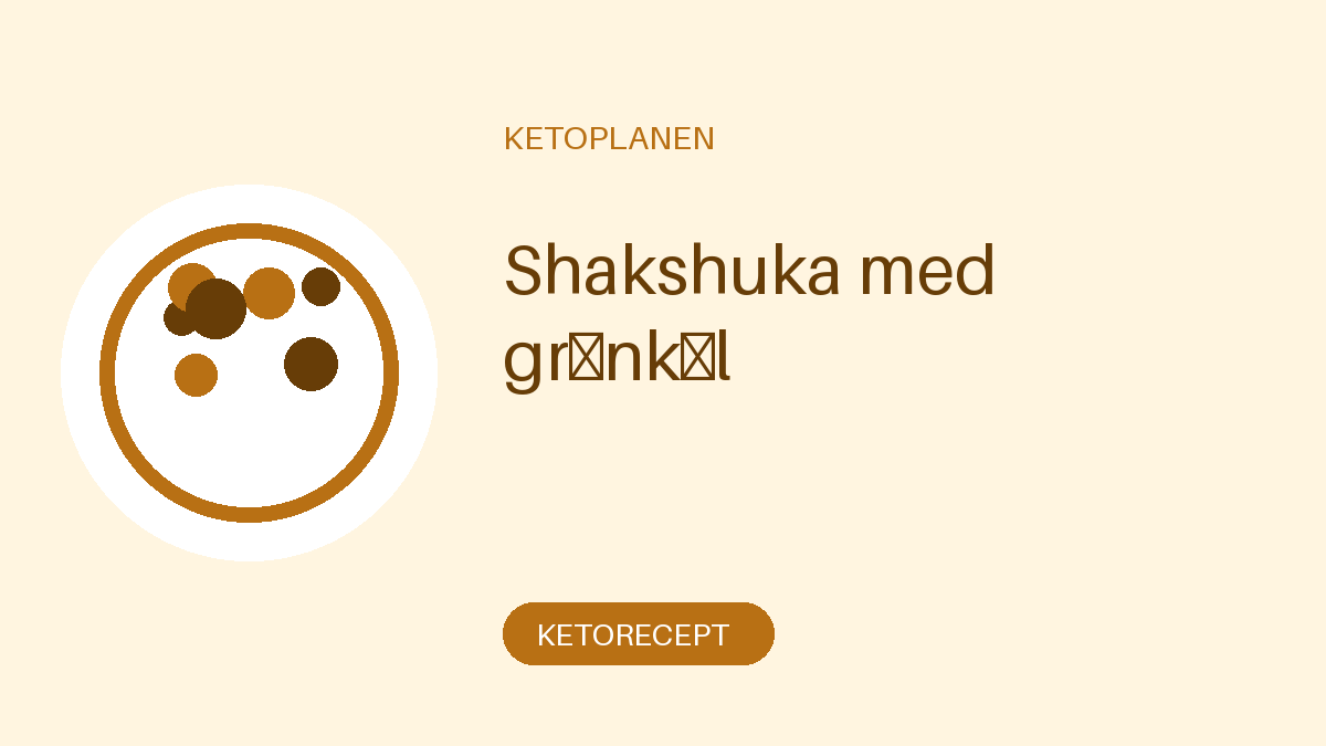 Shakshuka med grönkål
