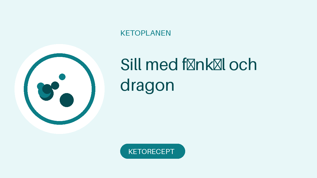 Sill med fänkål och dragon