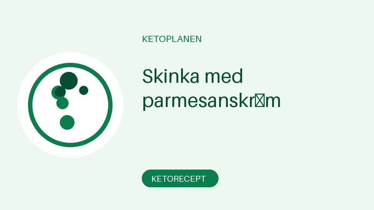 Skinka med parmesanskräm