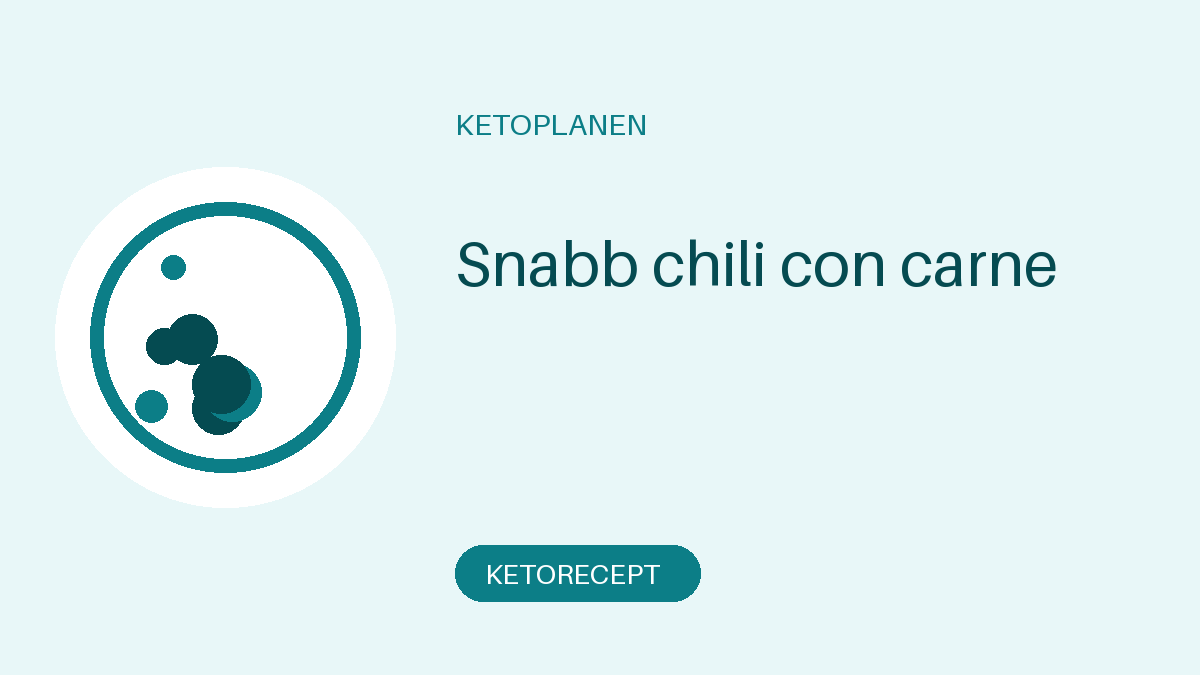 Snabb chili con carne
