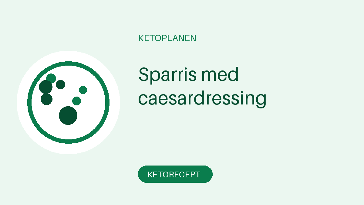 Sparris med caesardressing