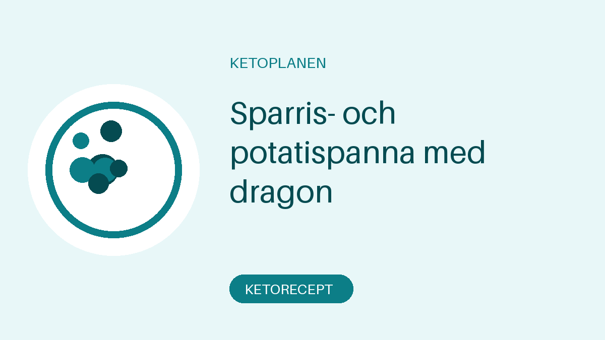 Sparris- och potatispanna med dragon