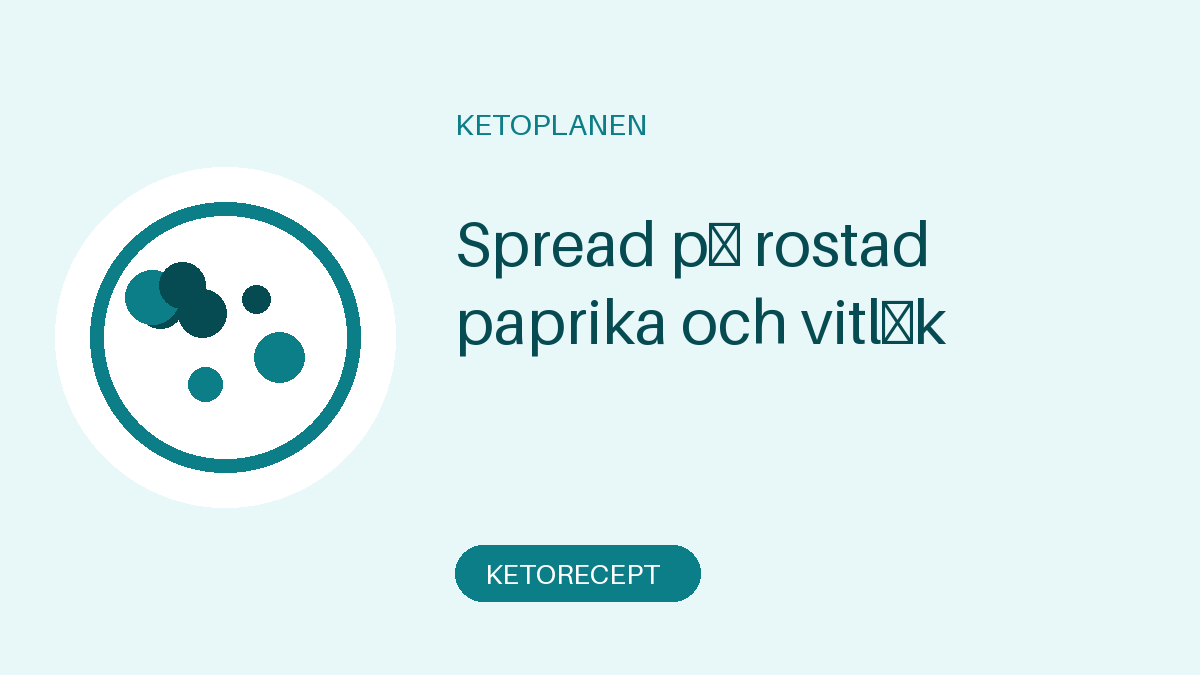 Spread på rostad paprika och vitlök