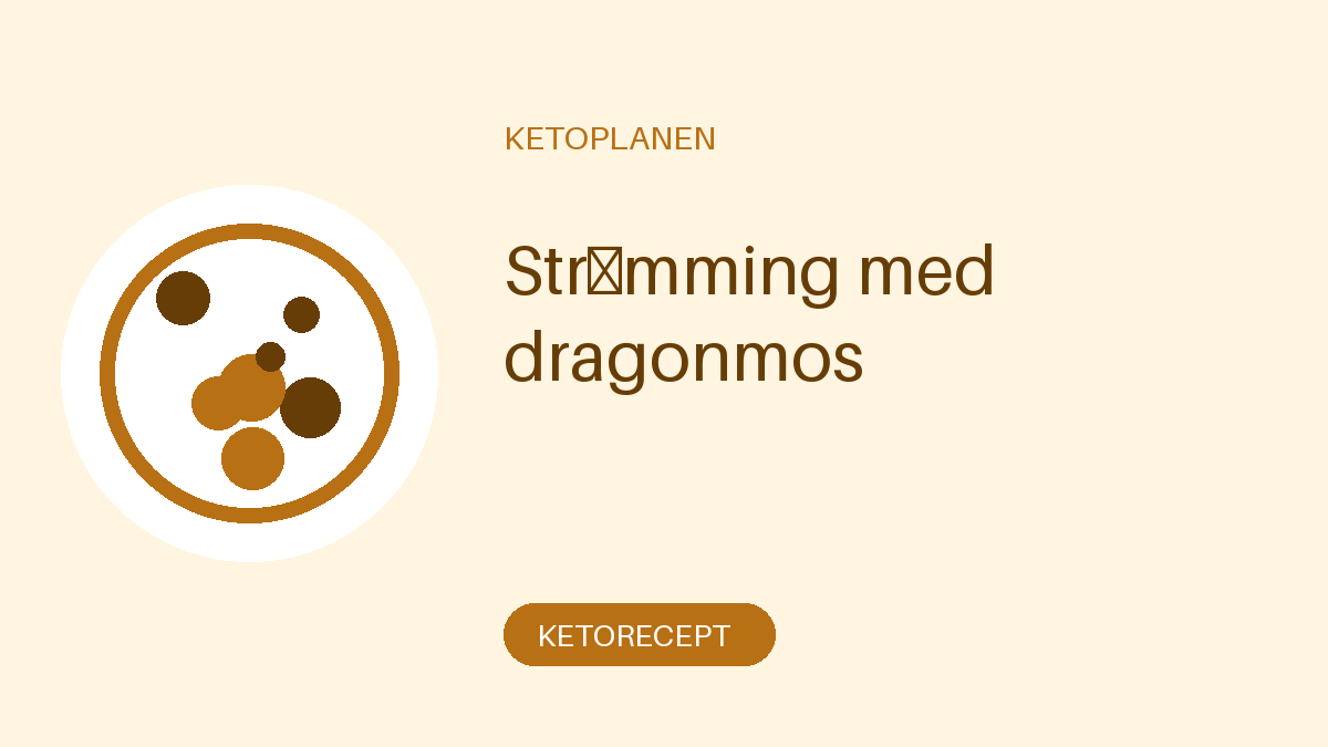 Strömming med dragonmos