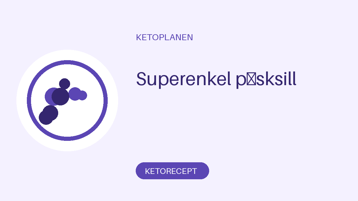 Superenkel påsksill