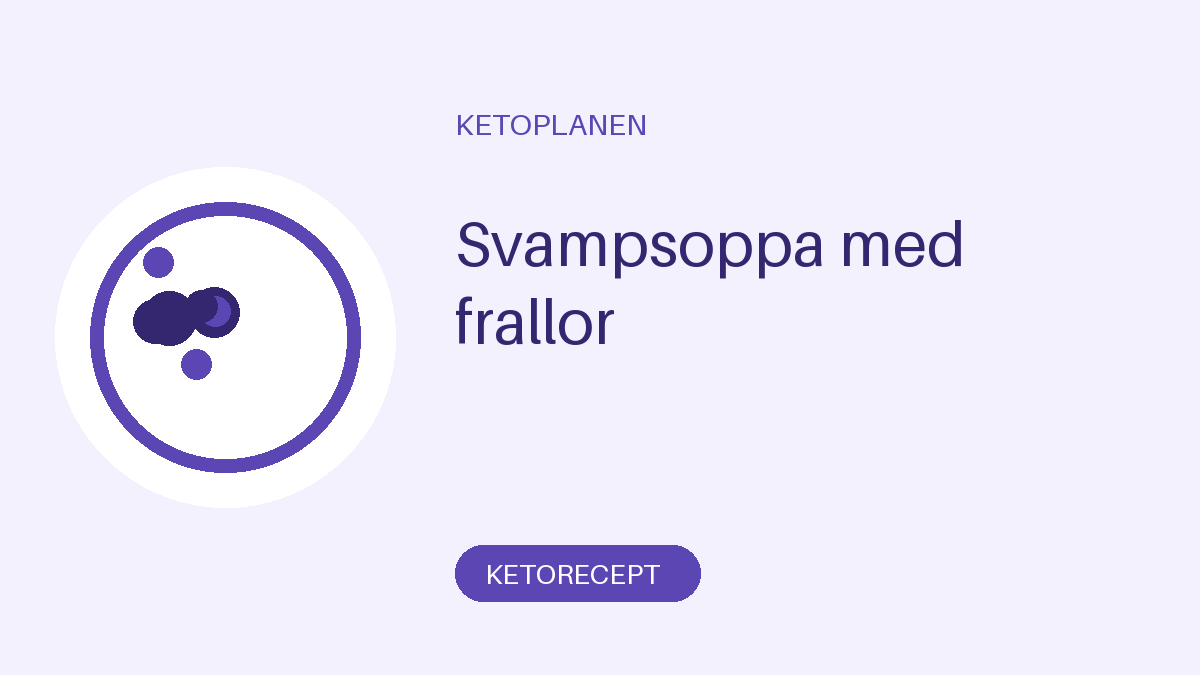 Svampsoppa med frallor