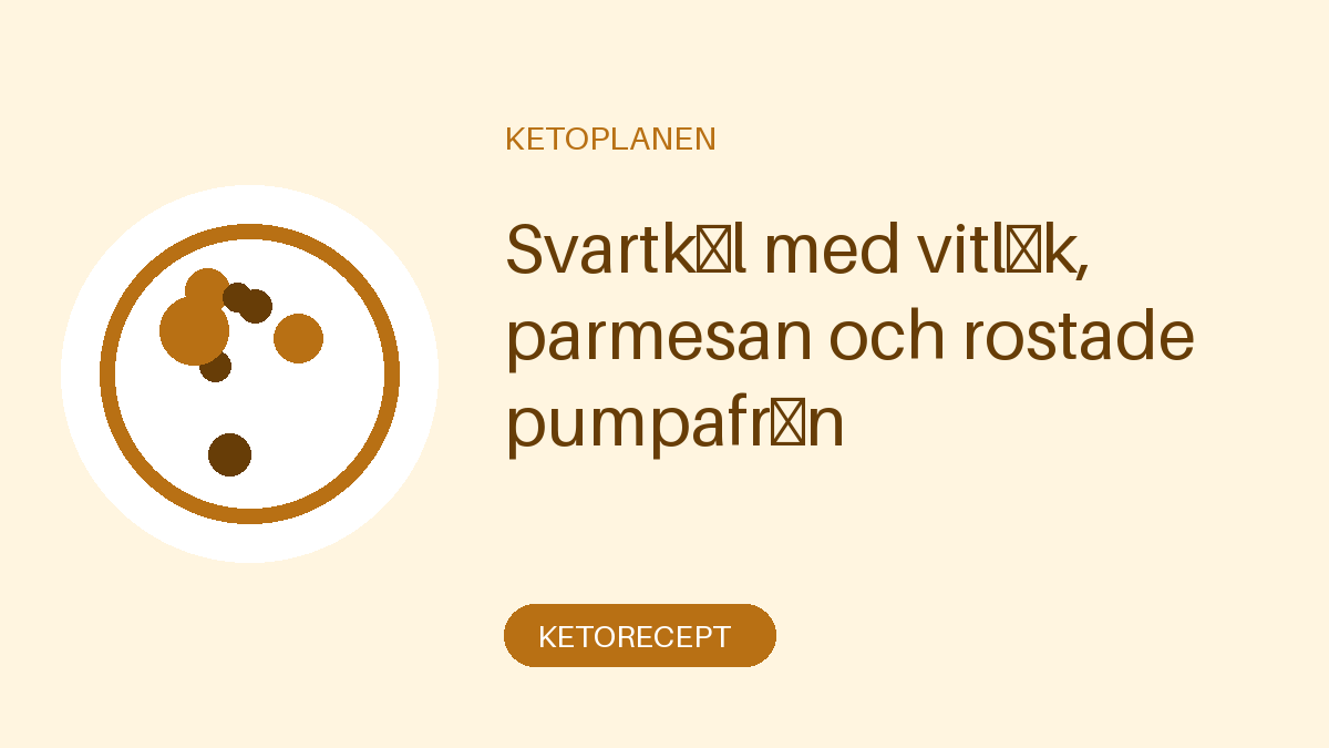 Svartkål med vitlök, parmesan och rostade pumpafrön