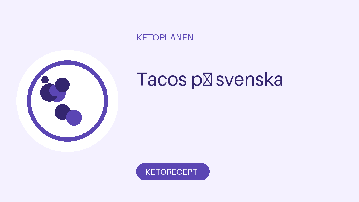 Tacos på svenska