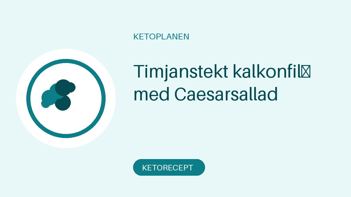 Timjanstekt kalkonfilé med Caesarsallad
