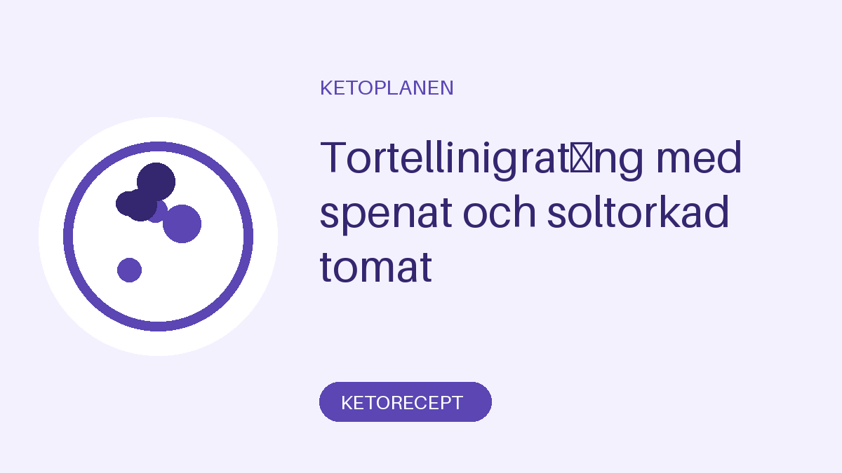 Tortellinigratäng med spenat och soltorkad tomat