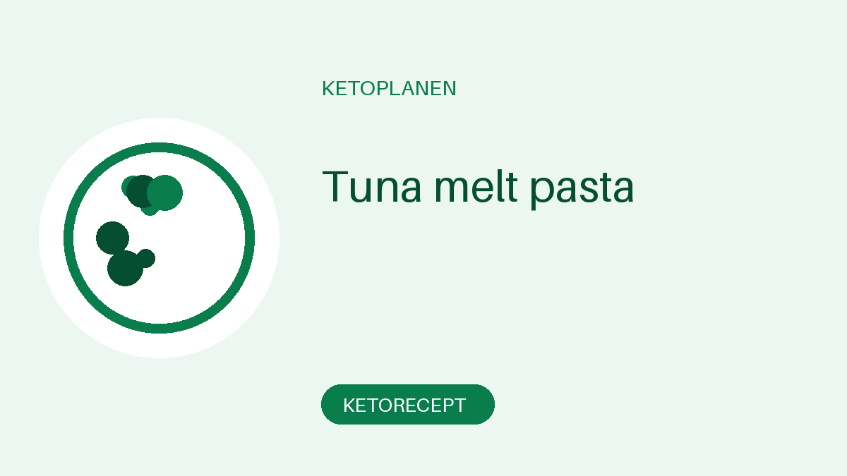 Tuna melt pasta