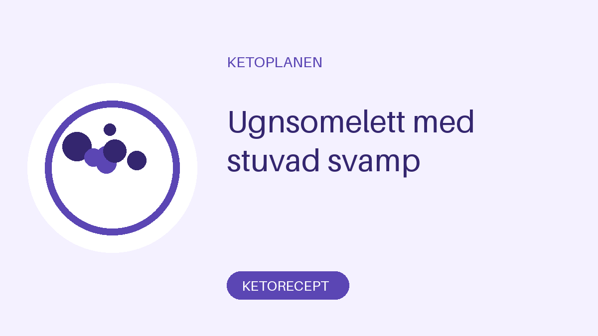 Ugnsomelett med stuvad svamp
