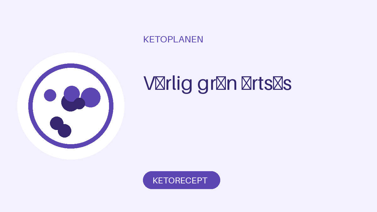 Vårlig grön örtsås