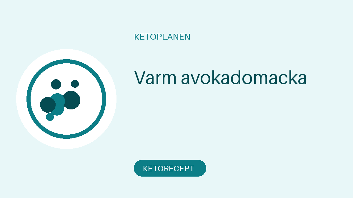 Varm avokadomacka