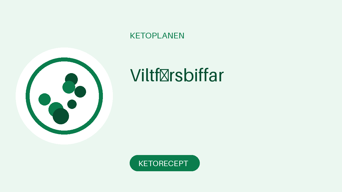 Viltfärsbiffar